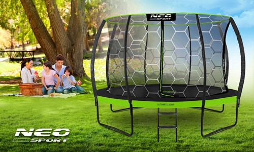 Trampolina ogrodowa NEO SPORT 12FT 374 cm