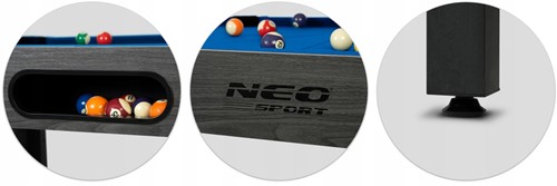 Stół bilardowy z akcesoriami Neo-Sport NS-809