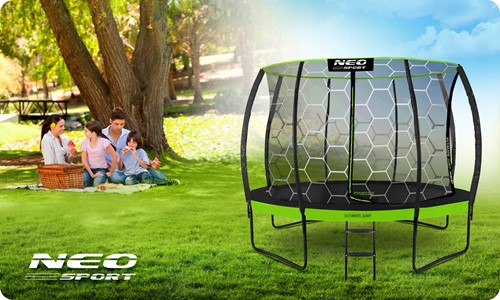 Trampolina ogrodowa NEO SPORT 10FT 312 cm 