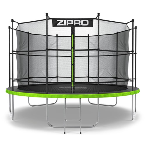 Trampolina Zipro z siatką wewnętrzną 12FT 374 cm + torba na buty