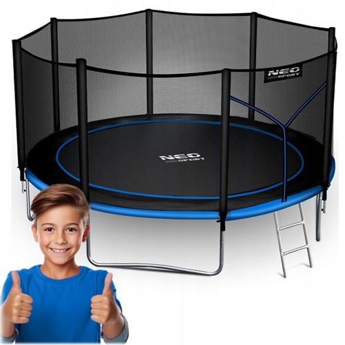 Trampolina ogrodowa NEO SPORT 12FT 374 cm