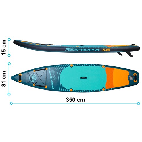 Neo-Sport Reefbreak 350 x 81 x 15 cm 170301