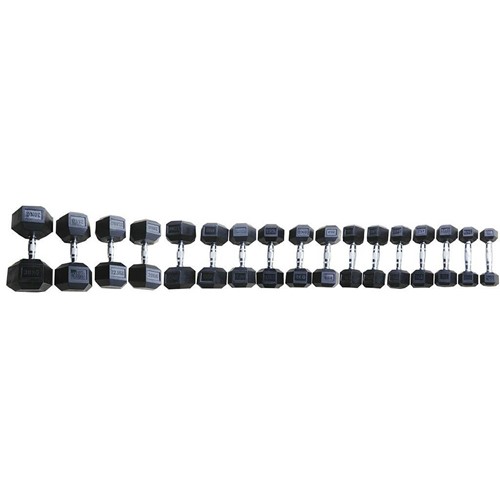 Toorx HEX MEG-SET25 2,5-25 kg (275kg) 10 par