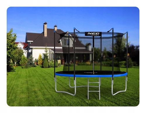 Trampolina ogrodowa NEO SPORT 6FT 183 cm z siatką wewnętrzną