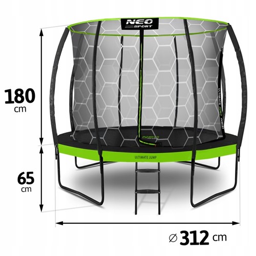 Trampolina ogrodowa NEO SPORT 10FT 312 cm 