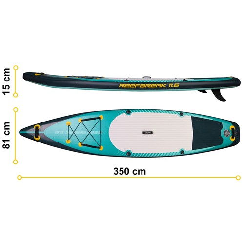 Neo-Sport Reefbreak 350 x 81 x 15 cm 170303