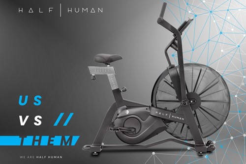 Half Human Air Bike