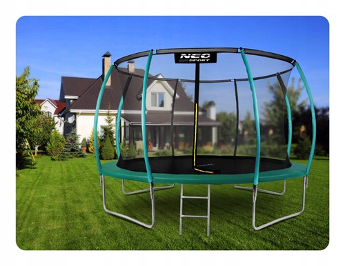 Trampolina ogrodowa profilowana NEO SPORT 12FT 374 cm