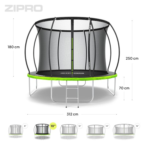 Trampolina ogrodowa Zipro Jump Pro 10ft 312 cm