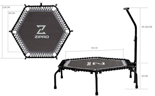 Trampolina Zipro Fitness 4.5 FT 130 cm Outlet